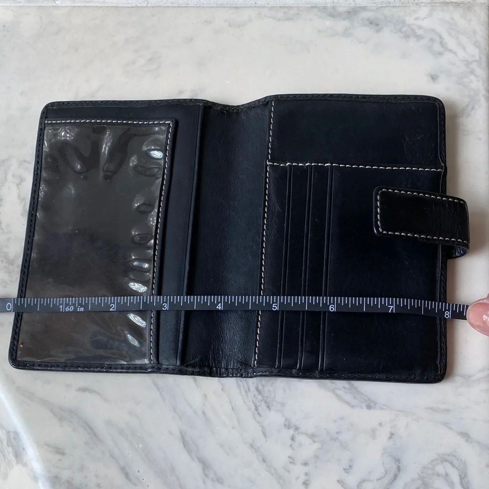 Black and Gray Logo Passport cover - Picture 5 of 5